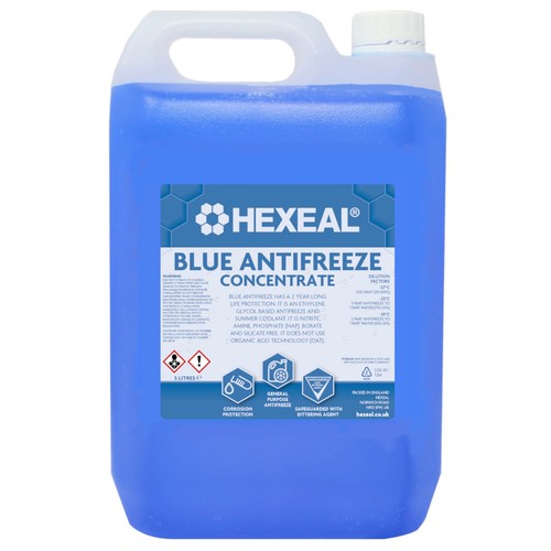 Hexeal blue antifreeze - blue, 5l
