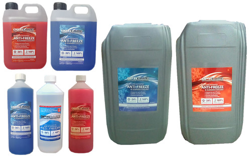 Antifreeze red blue - red, universal