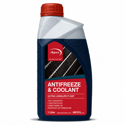 Apec blue antifreeze coolant - blue,