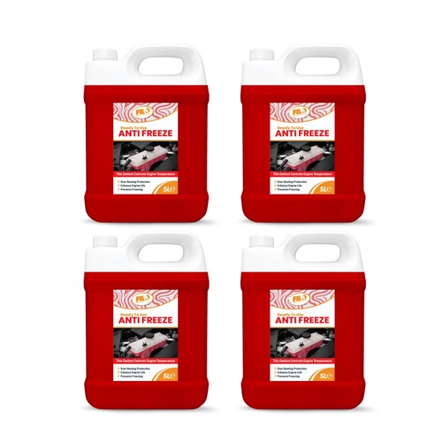 Filo red antifreeze coolant - red,